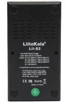 LiitoKala Lii-S2 Battery Charger Universal Charging with LCD Display Indicator for 18650 batteries with 2 USB batteries
