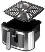Безмаслянная аэрофритюрница мультипечь Domotec MS-3222 12л 2800W с регулировкой температуры для приготовления еды, фритюрница с функцией аэрогриля