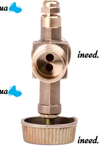 Valve adapter for gas cylinders INTERTOOL GS-0009 valve with safety valve flywheel 21.8 mm for tourist burners Y-10