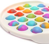 Simple Dimple T-104 children's anti-stress toy Simple Dimple T-104 developmental silicone Simple Dimple for stress relief, sensory Circle for children from 3 years Pop it
