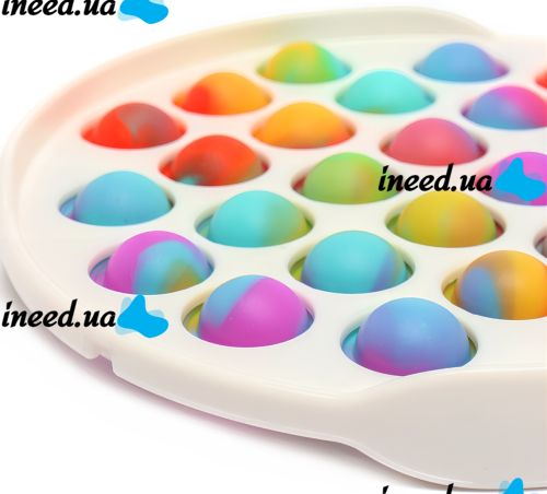 Simple Dimple T-104 children's anti-stress toy Simple Dimple T-104 developmental silicone Simple Dimple for stress relief, sensory Circle for children from 3 years Pop it