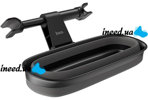 Car hanging organizer Hoco PH35 mini storage box for small items on the seat in the car interior, holder with mirror on the headrest in the car