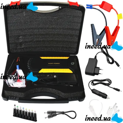 Автомобільний пускозарядний пристрій Jump Starter JS19D 12V 88000 мАг автомобільний стартер і Powerbank з дисплеєм для зарядки акумулятора авто