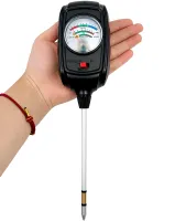 Soil Tester S-9 3 in 1 Soil Analyzer for measuring moisture Soil Tester S-9 3 in 1 tester meter for pH and fertility control for garden, vegetable garden and indoor plants
