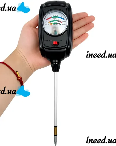 Soil Tester S-9 3 in 1 Soil Analyzer for measuring moisture Soil Tester S-9 3 in 1 tester meter for pH and fertility control for garden, vegetable garden and indoor plants