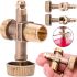 Valve adapter for gas cylinders INTERTOOL GS-0009 valve with safety valve flywheel 21.8 mm for tourist burners Y-10