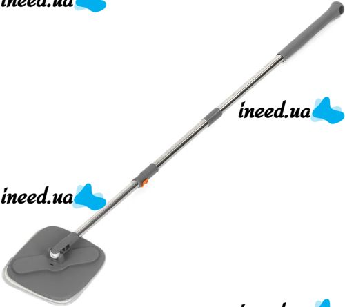 Комплект швабра з відром для миття підлог Mop with bucket K10 телескопічна швабра з самовіджимом і двома насадками з мікрофібри для прибирання MAG-722