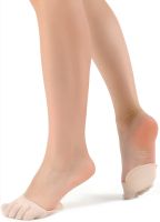Шкарпетки від мозолів і натоптишів Five Finger Invisible Socks LY-398 силіконові протиковзкі подушки полуноски, накладки від натирання для стопи