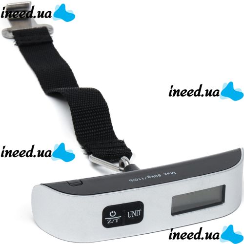 Canter electronic scales without change 50 kg Canter S044 digital Hand Scales with Backlit screen, luggage weighing device ACS 50KG S 004