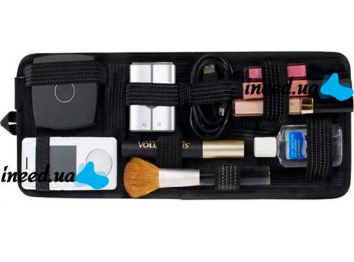 Car organizer on the visor Grid-it! Organizer Vehicle Storage Plate, Multifunctional Holder for Small Items in the Car Black
