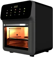 Silver Crest FD-1015B 3000W 15L electric air grill for cooking without oil 10 programs table-top deep fryer from the mains supply