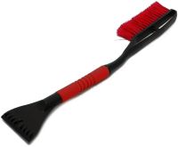 Car cleaning scraper Brush Snow Brush A031-001 2 in 1 telescopic brush for cleaning the car from snow, ice with a scraper and a handle 68-88 cm