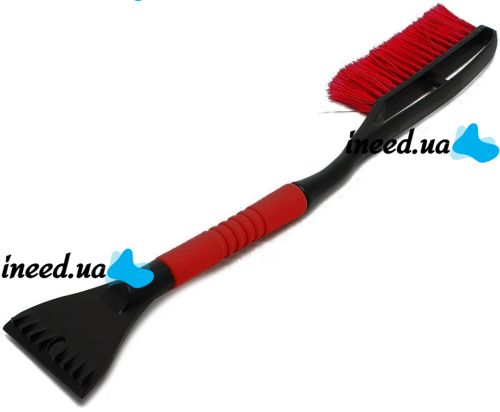 Car cleaning scraper Brush Snow Brush A031-001 2 in 1 telescopic brush for cleaning the car from snow, ice with a scraper and a handle 68-88 cm