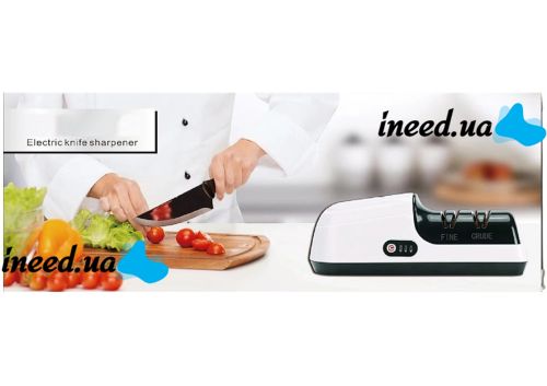 Електроточілка для ножів і кухонних ножиць Knife Sharpener LY-82 електрична точилка з акумулятором 1800мач верстат точило для заточування лез USB
