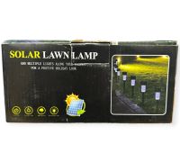 Вуличний ландшафтний світильник Solar Lawn Lamp SB - 1S на сонячній батареї 32 см, Садовий грунтовий ліхтар F-7226 - 1 для підсвічування доріжок і газонів