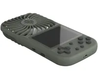 Portable Gaming Console with Fan Gen Game Fan F1 HS-224 for 500 Games, Retro Mini Console with 2.8" Dendy JD-05 Display from Battery