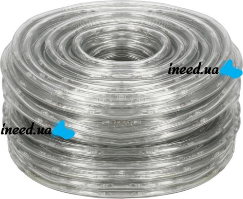 Уличная гибкая гирлянда Дюралайт Springos Rope Lights CL1201 240 ламп 10 м Холодный белый светодиодная влагостойкая LED гирлянда с контроллером