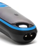 Беспроводная машинка для стрижки волос Gemei GM-587 профессиональный аккумуляторный триммер для окантовки бороды и усов со сменными насадками
