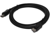 Відео кабель DisplayPort на DisplayPort 1.8 м універсальний перехідник, з'єднувальний кабель для передавання відеосигналу на телевізор 95506