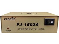 Сплиттер VGA KV-FJ1502A Splitter, Коммутатор 150MHz 2 Port два порта с адаптером разветвитель VGA