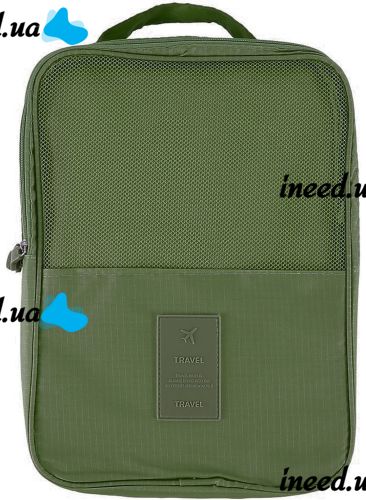 Сумка-органайзер для взуття Travel Series Shoes Pouch портативна водонепроникна Дорожня сумка, сітчастий органайзер чохол для зберігання на блискавці