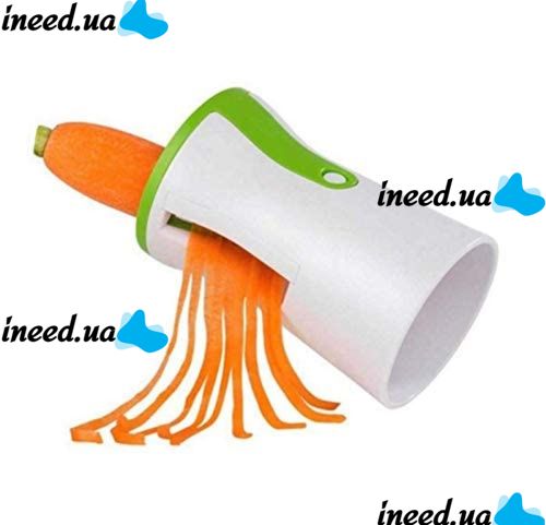 Ручная терка овощерезка GRATER Sunkist Spiral Sliser, Спиральная терка для морковки по-корейски, овощей и фруктов, Спиральный слайсер Зеленый