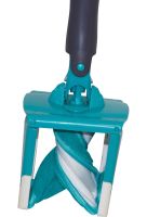 Універсальна швабра з віджимом Titan Twist Mop складна швабра ледащо для миття підлоги обертається на 360 градусів з насадкою з мікрофібри 130х11 см