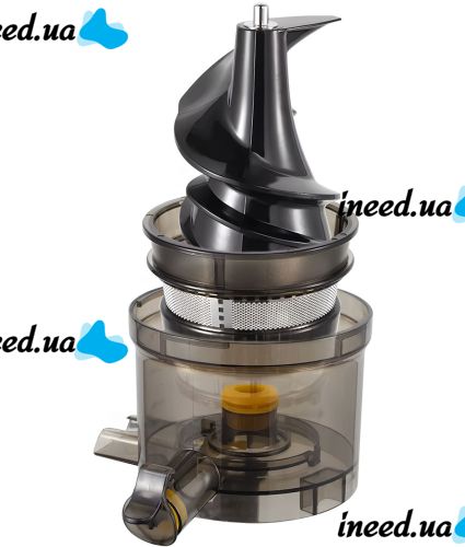 Electric cold juicer RAF R.2857 with fruit pusher 150W citrus blender with juice and pulp container mains powered