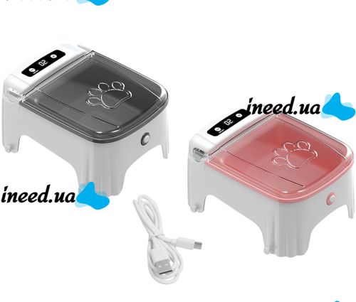 Автоматична годівниця для тварин Pet Smart Feeder AND 1-52 600 мл автогодівниця миска з автоматичним дозатором корму, таймером для котів і собак