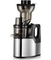 Electric cold juicer RAF R.2857 with fruit pusher 150W citrus blender with juice and pulp container mains powered