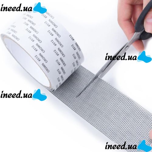 Self-adhesive Insect Killer Tape Tape LY-327 5 cm x 2 m Mesh Waterproof Mosquito Repair Tape for Mosquito Nets on Windows