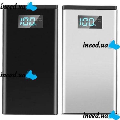 Зовнішній портативний акумулятор Power Bank Joyroom D-M190 10000 mAh 2.1 A Black c LCD дисплеєм, повербанк, портативний зарядний