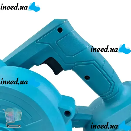 Аккумуляторная воздуходувка Makita DUB185Z 21V 2Ah для уборки листьев, Беспроводной садовый пылесос дуйка Blower Макита 600W с мешком для пыли