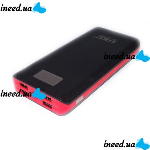 External Portable Power Bank UKC M9 50000 mAh 2.1A Black with LCD display, povobank, portable charger 50000mah