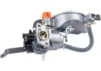 Gas carburetor for a 4-6 kW Dual Fuel Carburetor gasoline generator with a gas gearbox and a switch for two types of propane-butane fuel