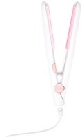 Mini curling iron for hair ProMozer MZ-7052 flat iron for styling and basal volume, travel ceramic curling iron with case 220W MZ7052