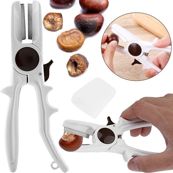 Ручной орехокол Chestnut Peeler кухонный нож, щипцы с зажимом для чистки орехов, миндаля, каштана, ореходавка для раскалывания скорлупы ореха