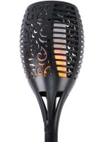 Садовий ліхтар з ефектом полум'я Solar Flame Led Light XF-6017 52 см водонепроникний вуличний LED світильник факел на сонячній батареї XF6017