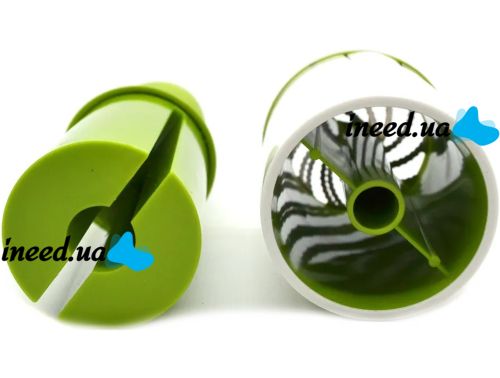 Ручний подрібнювач для свіжої зелені Herb Grinder ручна механічна млин для спецій і сушених трав з регульованим рівнем помелу Зелена