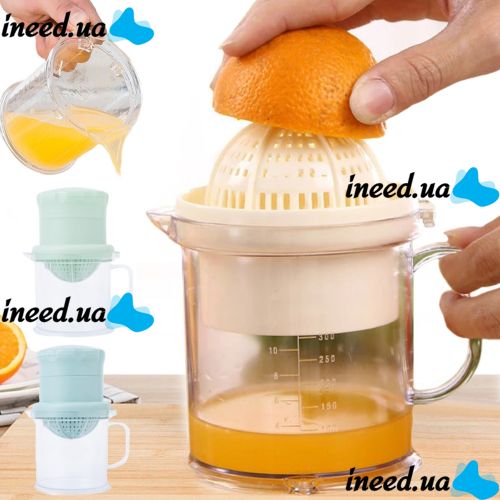 Ручна міні-соковижималка Juicer XL-295 чашкою для фруктів, Універсальна соковижималка фрешер для ягід з ємністю для соку XL 295