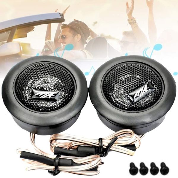 Автомобильные врезные колонки пищалки D=6 cm Tweeter MA-260 120W 1545 динамики в авто 2 шт, Акустика MA 260 120 Вт в машину, Автоакустика Черные
