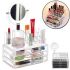 Desktop Acrylic Organizer Cosmetic Box CX-8702 with mirror for cosmetics and small items JN-870, Cosmetic box with drawers JN-878