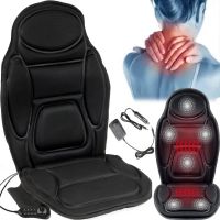 Massage cape heated Massage Cushion JB-616C for sitting in a car, a case with a massager for the LY-55 armchair from the mains and a cigarette lighter 12/220V