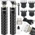 Wireless Hair Clipper VGR V-170 Professional Rechargeable Beard Trimming Trimmer with Nozzles and Ceramic Blade 5W 