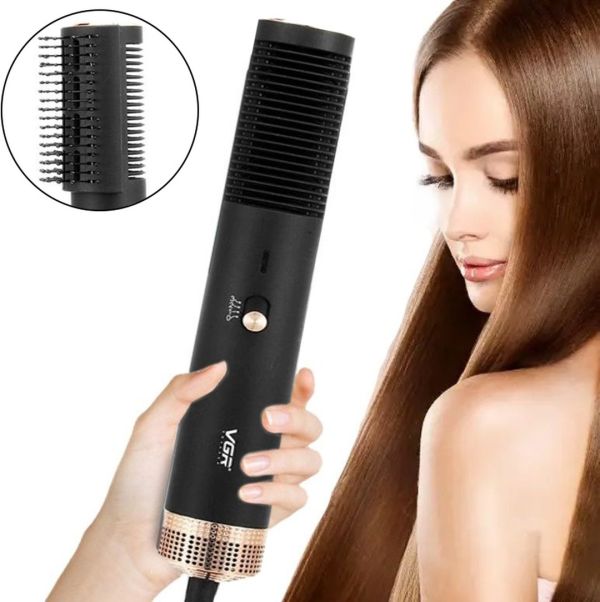 Hair Dryer Brush Straightener VGR V-490 Hair Dryerhot Air Comb for drying and styling any type of hair with hot air 2 in 1, Styler Comb 1200W
