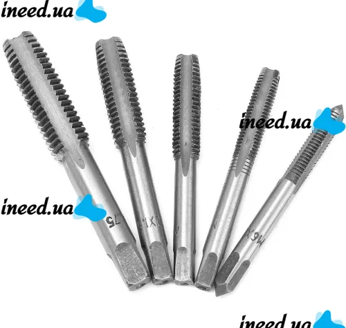 Tap and Die Set M3-M12 20 pieces set of steel taps and dies for metric thread cutting in a case with sword and lancet