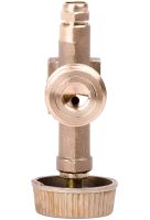 Valve adapter for gas cylinders INTERTOOL GS-0009 valve with safety valve flywheel 21.8 mm for tourist burners Y-10