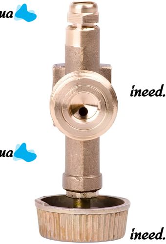 Valve adapter for gas cylinders INTERTOOL GS-0009 valve with safety valve flywheel 21.8 mm for tourist burners Y-10