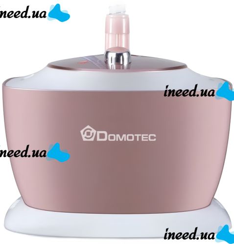 Вертикальний паровий відпарювач Domotec MS-3042 на 1.6л підлоговий парогенератор для прасування і відпарювання одягу з вішалкою і прасувальною дошкою