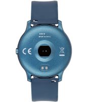 Wrist Smart Watch KW19 Blue 44mm with Pressure Measurement and Fitness Tracker Smart Bluetooth Watch with Tonometer and Heart Rate Monitor Blue